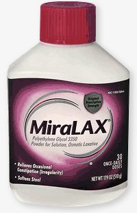What are the side effects of MiraLAX?